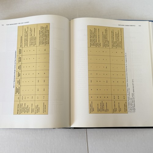Turf Management for Golf Courses by James B. Beard 2001 HC 2nd Ed Groundskeeping - Imagen 19 de 22