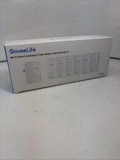 GoveeLife Wi-Fi Smart Gateway 2 with Water Leak Detector 2 (1+6 Pack)