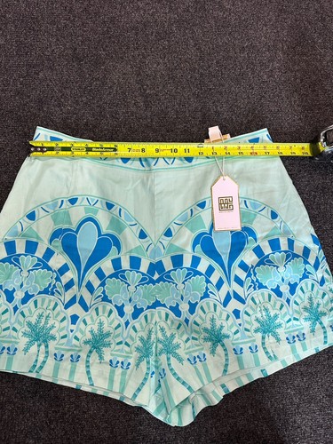 Emily McCarthy Tailored Shorts Size XL - NWT - Beach Designer Cordoba #invitejoy - Picture 9 of 14