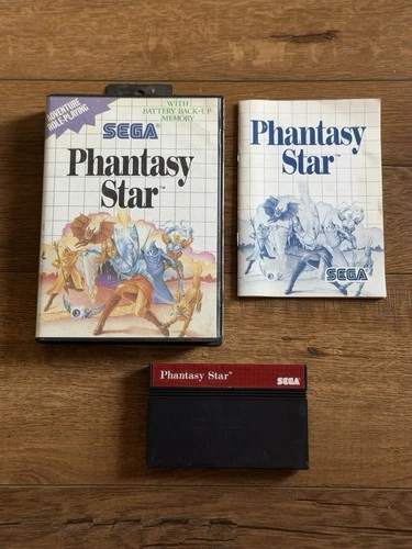 New ListingPhantasy Star - Sega Master System - CIB with Manual Tested and Working