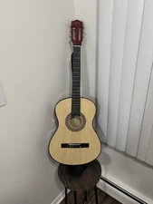 Ashthorpe B24 6 String Musical Instrument Acoustic Guitar With Case
