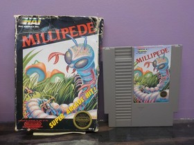 Millipede (Nintendo Entertainment System, 1988) NES Game With Case!