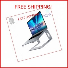 SOUNDANCE Laptop Stand, Aluminum Computer Riser, Ergonomic Laptops Elevator for