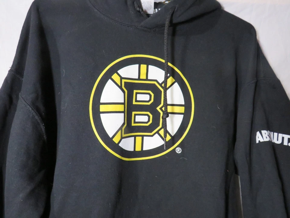 Boston Bruins Hoodie Mens XL Black Sweatshirt Pullover Absolut NHL Hockey - Image 3 of 4