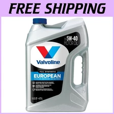 European Full Synthetic 5W-40 Motor Oil - 5 Quart