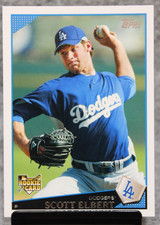 2009 Topps Scott Elbert Rookie Card #214 Dodgers. rookie card picture