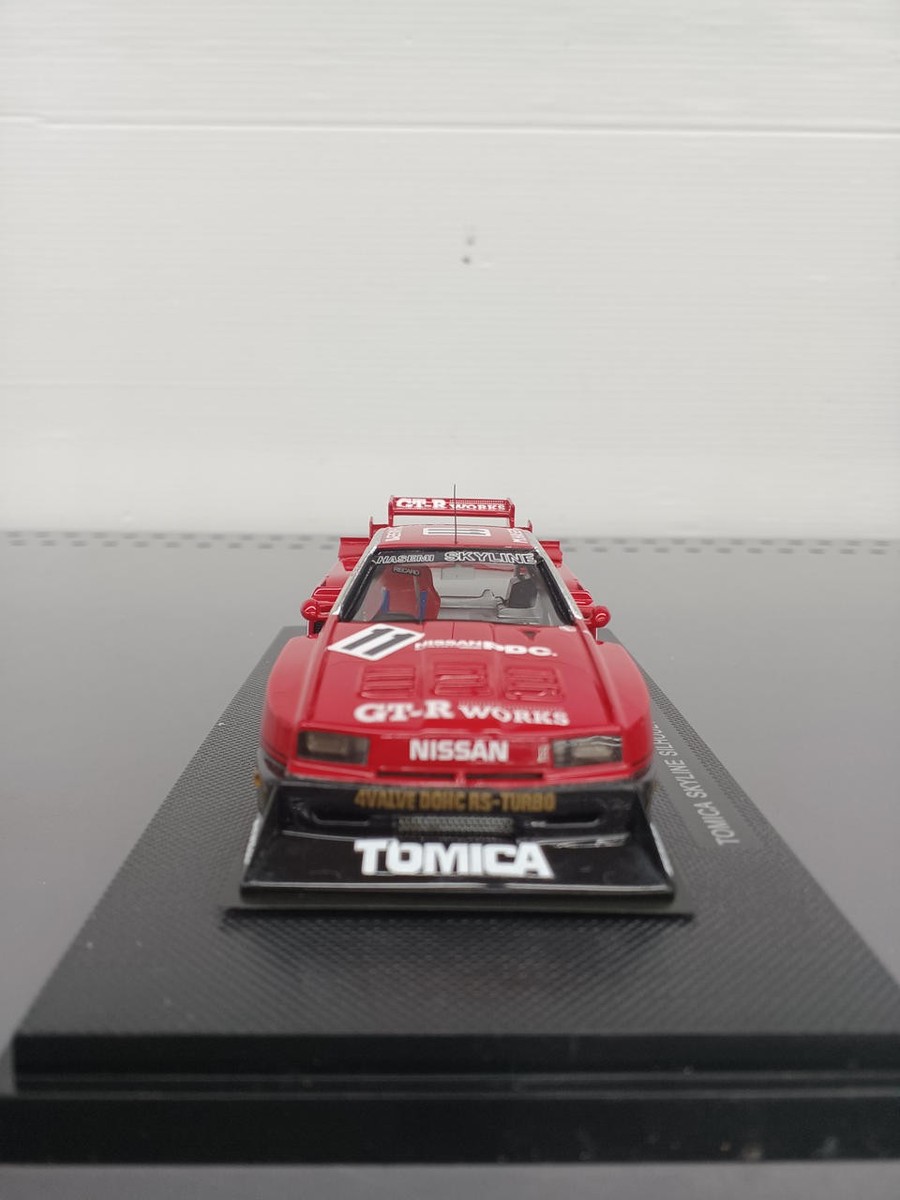 ミニカー EBBRO P-4 SKYLINE SUPER SILHOUETTE Mini GT 1:64 Nissan LB-ER34 Super Silhouette SKYLINE Black
