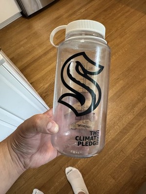 SEATTLE KRAKEN Nalgene Water Bottle 32oz 10/15/2022 Opening Night Climate Pledge