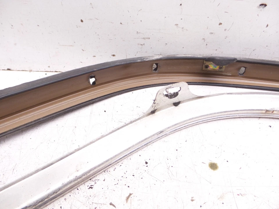 70-81 Camaro Side Window Tracks for Weather Seals Drip Rail B Pillar Trims Pair - Image 3 of 4