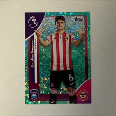 Topps 2025-26 Premier League Christian Norgaard Brentford FC #60 /499
