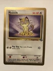 Pokemon TCG Meowth Fruit Roll Up Gold Bordered Promo 56/64
