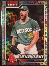 Garrett Crochet 2026 Topps #53 Topps Foil Pattern Boston Red Sox