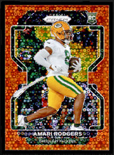 2021 Panini Prizm Amari Rodgers Rookie Orange Disco Prizm #405