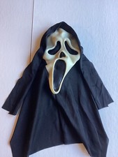 Scream Mask Gen 2 Fun World DIV Fearsome Faces Polyester Shroud - Glows