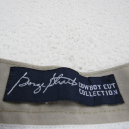 Wrangler George Strait Pants Mens 34x31.5 Cowboy Cut Collection Khakis Tag 35x32 - Picture 11 of 11
