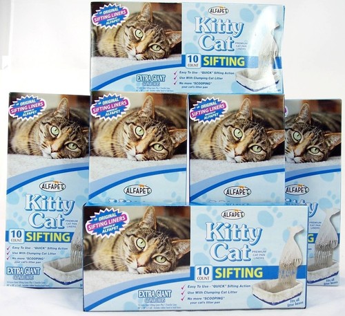Cat Litter Box Liners Extra-Giant 60 Count Waterproof Tear-Resistant Fits Lar... - Picture 4 of 4