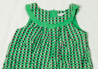 old navy green polka dot dress Fit & Flare Cami Mini Dress