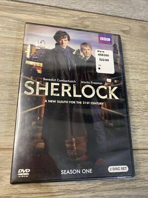Sherlock Season One DVD 2010 Benedict Cumberbatch Martin Freeman
