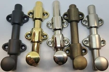 1/2" Heavy duty surface bolt latch slide lock latch windows door dead cabinet