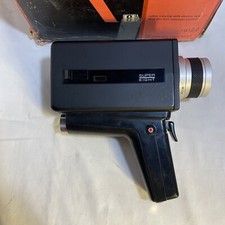 Sears C122 Super 8mm Easi-Load Movie Camera W/Pistol Grip 2-1 Zoom Lens W/box