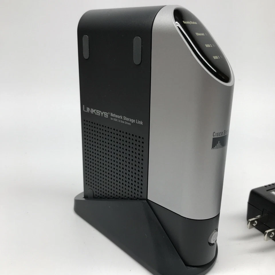 Linksys NSLU2 Network Storage Link for USB 2.0 Disk Drives Brand New - Image 3 of 4
