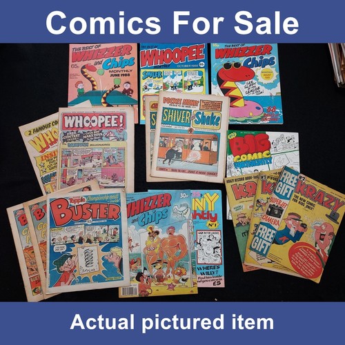 Buster Krazy Wizzer Whoopee comics job lot x 16 issues (LOT#13323)