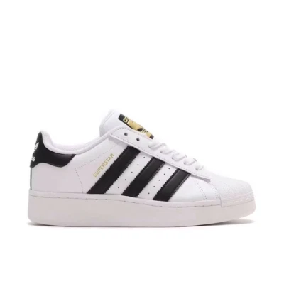 Adidas Superstar XLG White/Black Junior Trainer(UK-5.5-6.5) Brand New