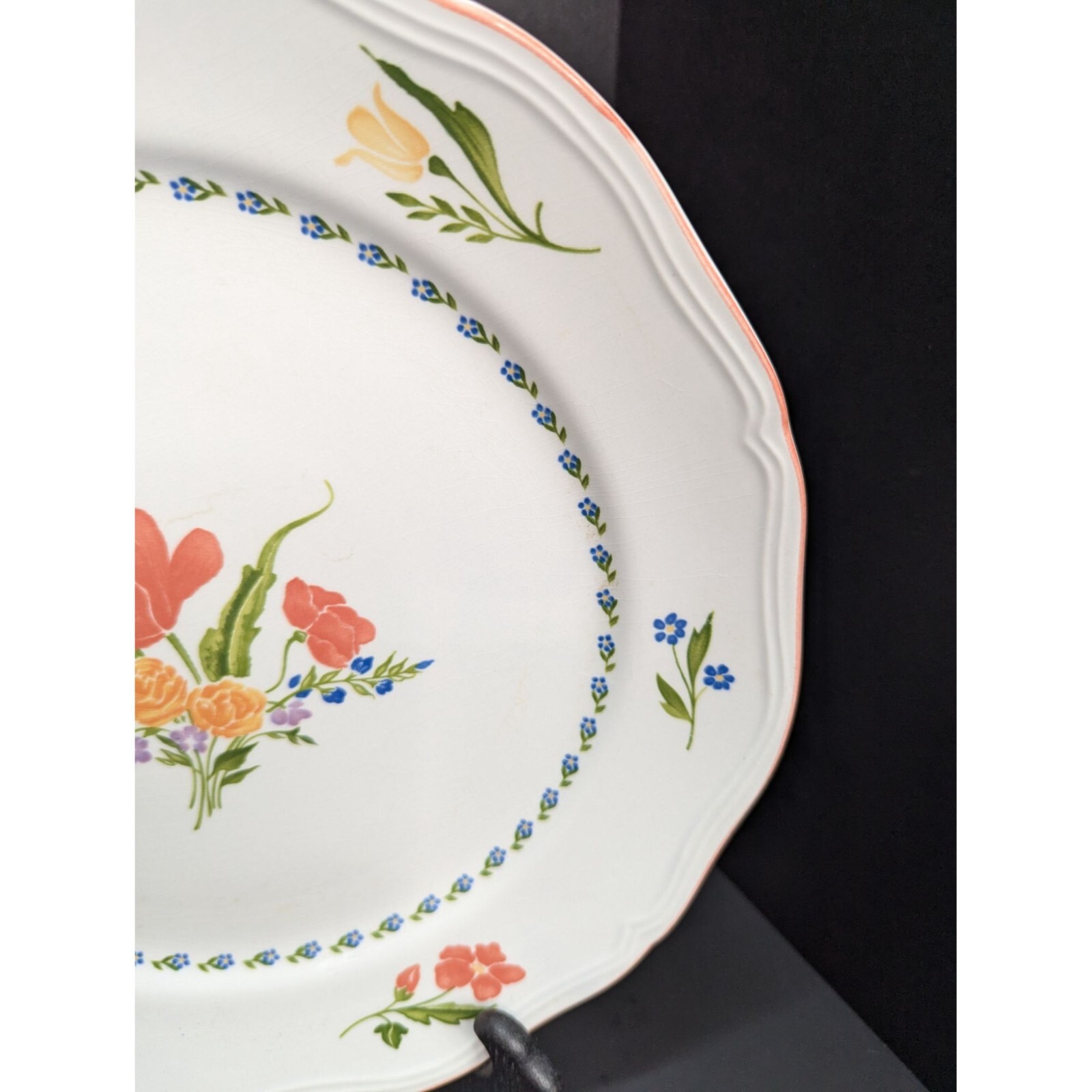 Country French Dijon 3903 11 Inch Replacement Dinner Plate Lot of 2