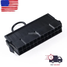 24-Pin Female ATX PSU Power Supply Starter Tester Start up Jumper Bridge Tool