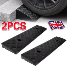 2x Heavy Duty Ramp Kerb Ramps Driveway Car Vehicle Threshold Ramp Curb Tool