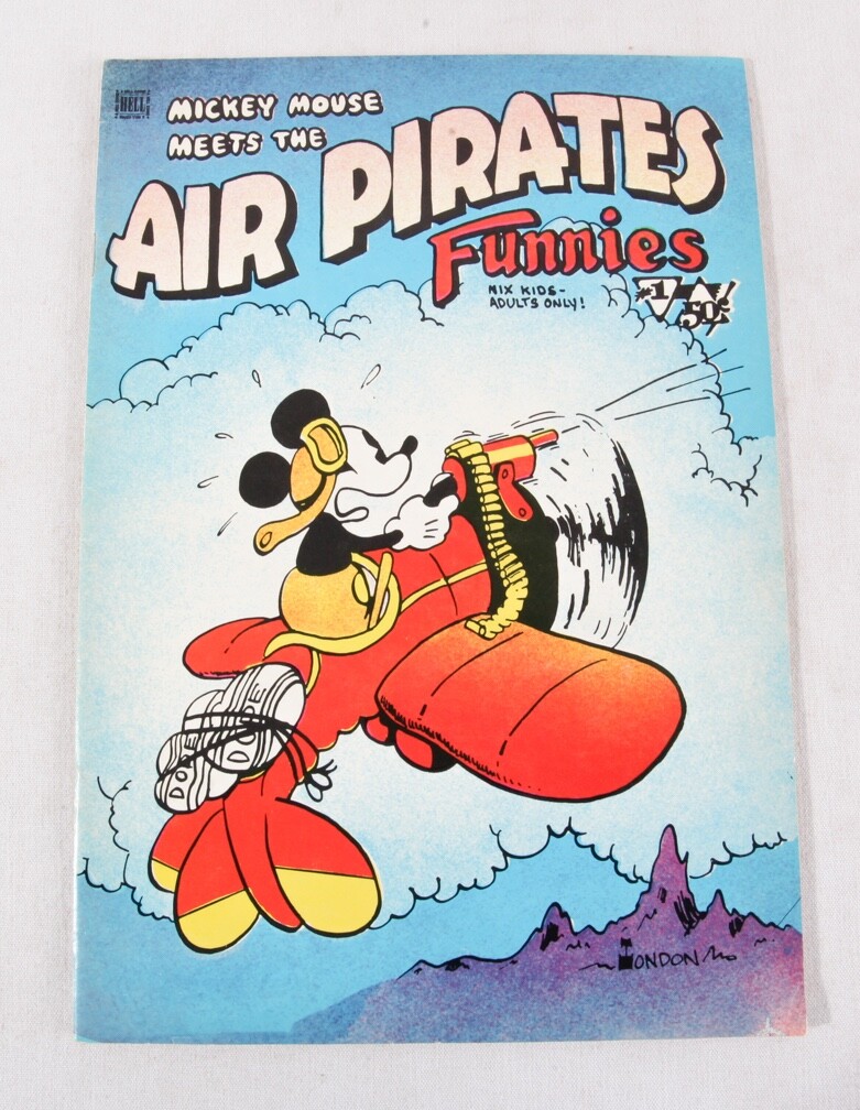 Mickey Mouse Meets the Air Pirates Funnies, 1971 Comic #1