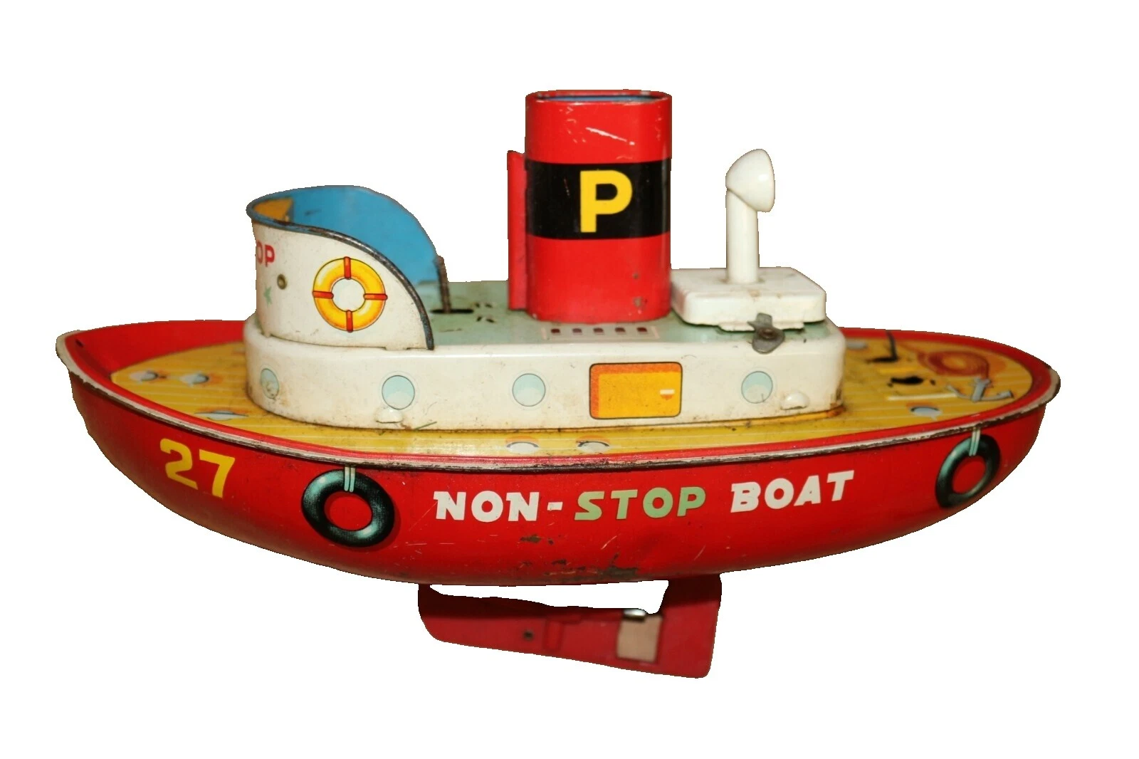 Vehículos barcos de estaño