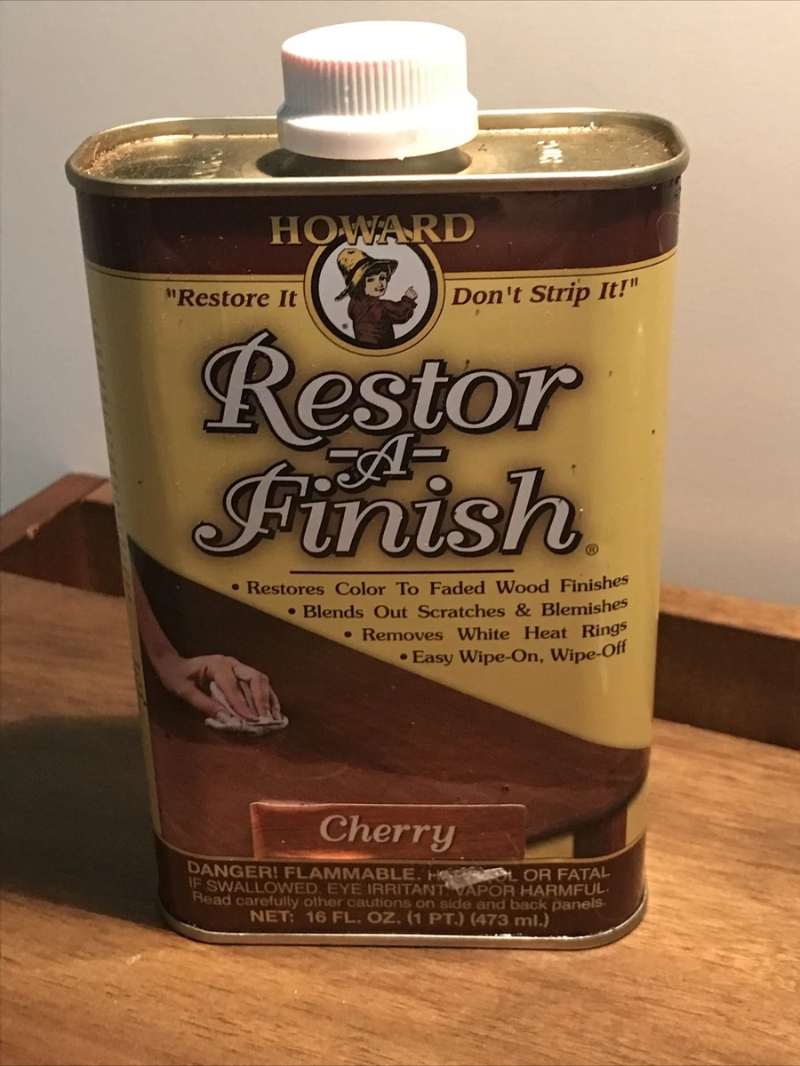 Howards Restore A Finish Cherry 16 Oz 1PT Restores Color