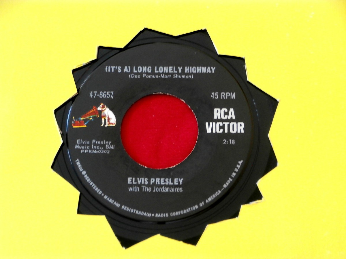 ELVIS PRESLEY~ IT'S A LONG LONELY HIGHWAY~ VG++~I'M YOURS