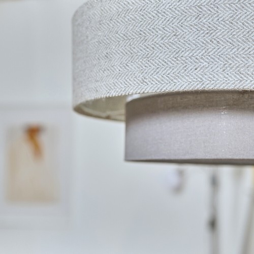Ceiling Lampshade Light Shade Easy Fit Pendant Herringbone Living Room Bedroom - Picture 24 of 59
