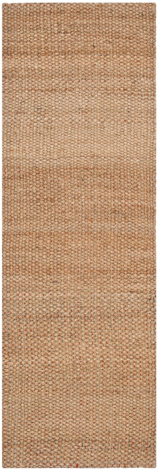 Safavieh Natural Fiber Jute Natural / Multi Runner 2' 6" x 12' - Image 3 of 3