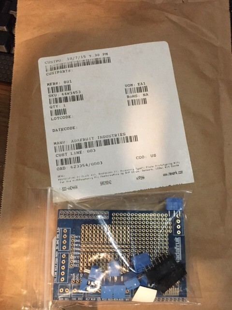 Prototyping Pi Plate Kit for Raspberry Pi