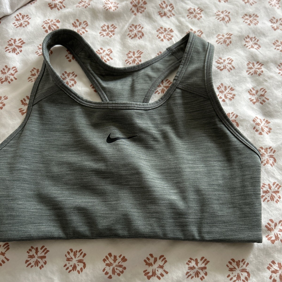 Nike Dri-Fit Sports Bra Women's Grey Used sz XS | eBay