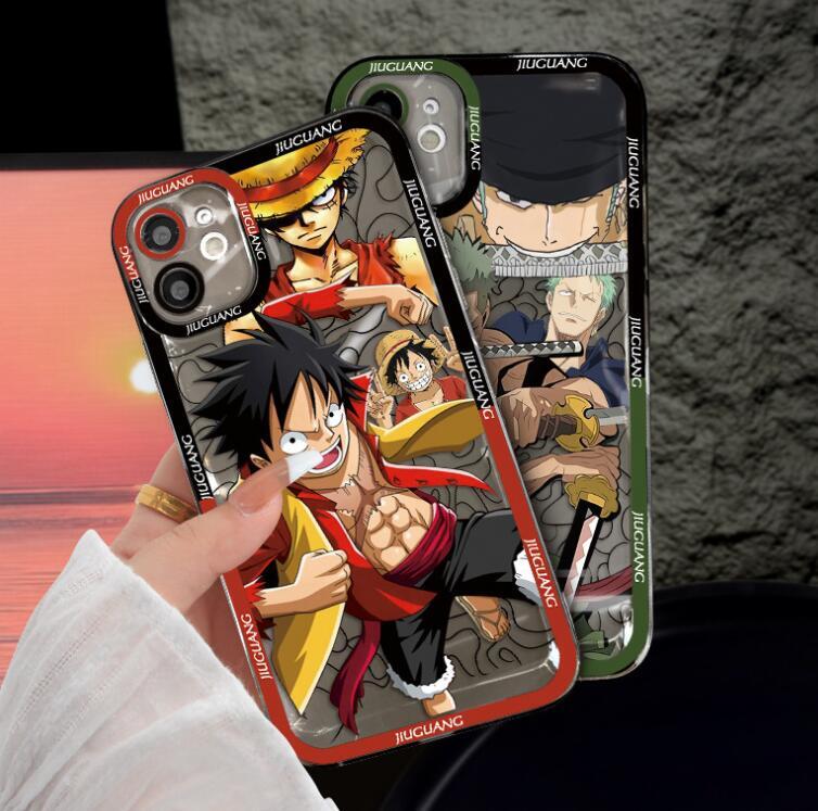 One Piece Zoro Luffy Phone Case For iPhone 11 12 13 14 15 16 Pro