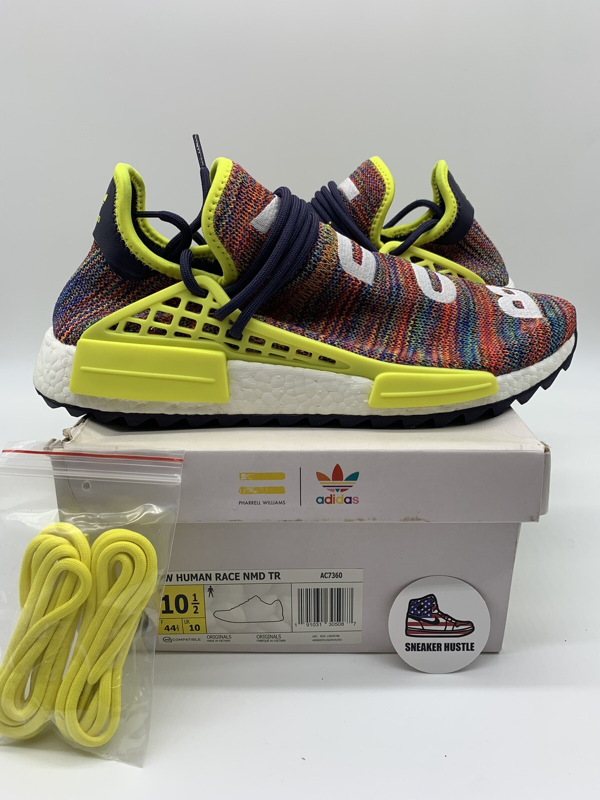 adidas Human Race NMD Pharrell Multi-Color AC7360 Size 10.5 | eBay