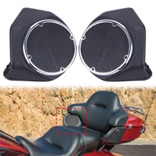 6.5" Speaker Pods Boxes Lower Vented Fairing Fit For Harley Touring Glide 14-24
