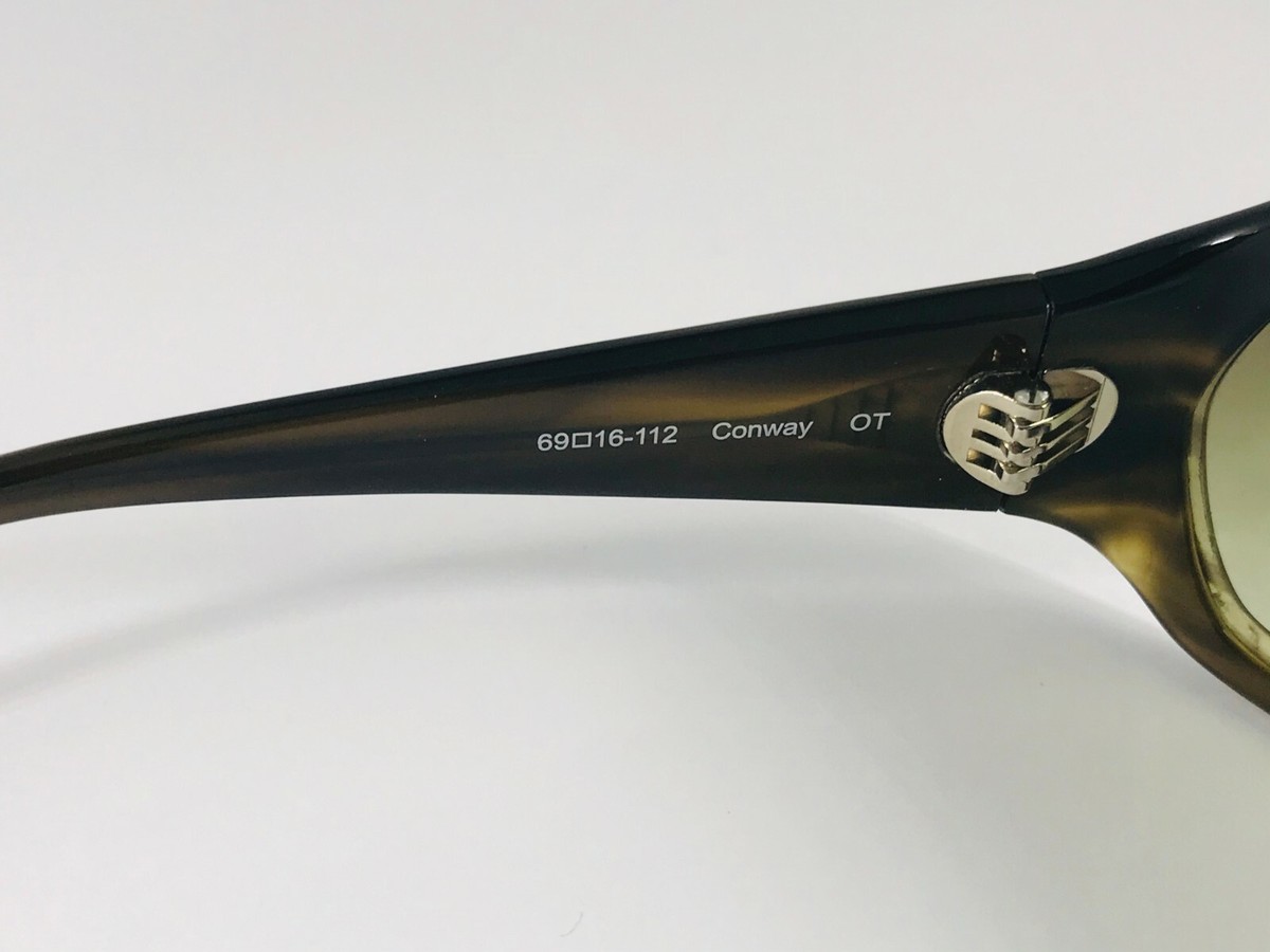 Oliver Peoples sunglasses Conway OT Olive Tortoise 69-16-112 | eBay