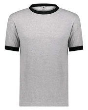 Augusta Sportswear 710 Adult Poly/Cotton Short Sleeve Ringer Stylish T-Shirt
