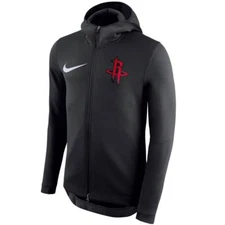 Houston Rockets Nike Therma Flex NBA Showtime Full Zip Hoodie Thermaflex Black