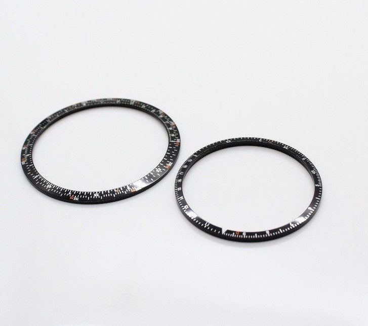 Bezel Insert for Seiko Chronograph Watch 6138 7000 Slide Rule