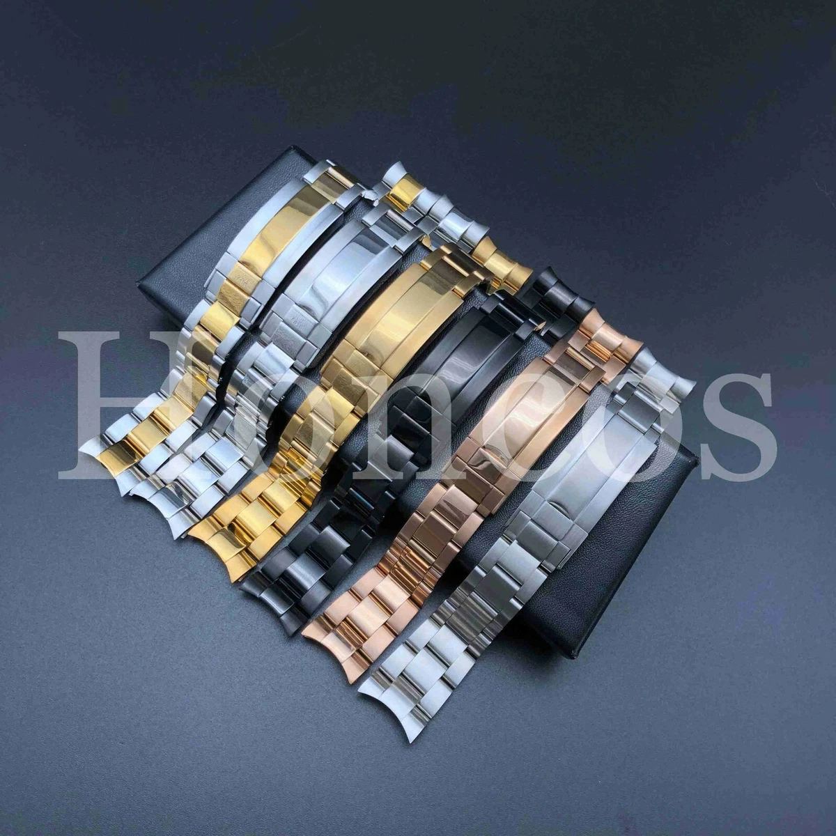 21MM Watch Band Bracelet Shiny Stilver Sea Dweller And Deepsea