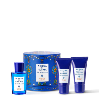 ACQUA DI PARMA Arancia di Capri セット Acqua di Parma Blu Mediterraneo Arancia di Capri Gift Set