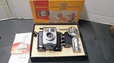 Vintage Kodak Brownie Twin 20 Outfit Camera in Original Box