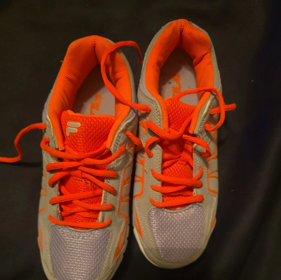 FILA Juvenil Talla 8 Zapatillas Ligeras Naranja y Gris Ligeras Sintéticas Eva Foto 4 de 4