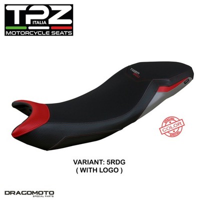 Triumph Tiger 660 2021-2025 Sattelbezug TRTI66D-5RDG-1 TPZ rot / grau...